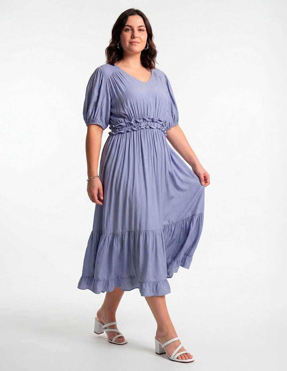 Vestido midi casual para mujer 3