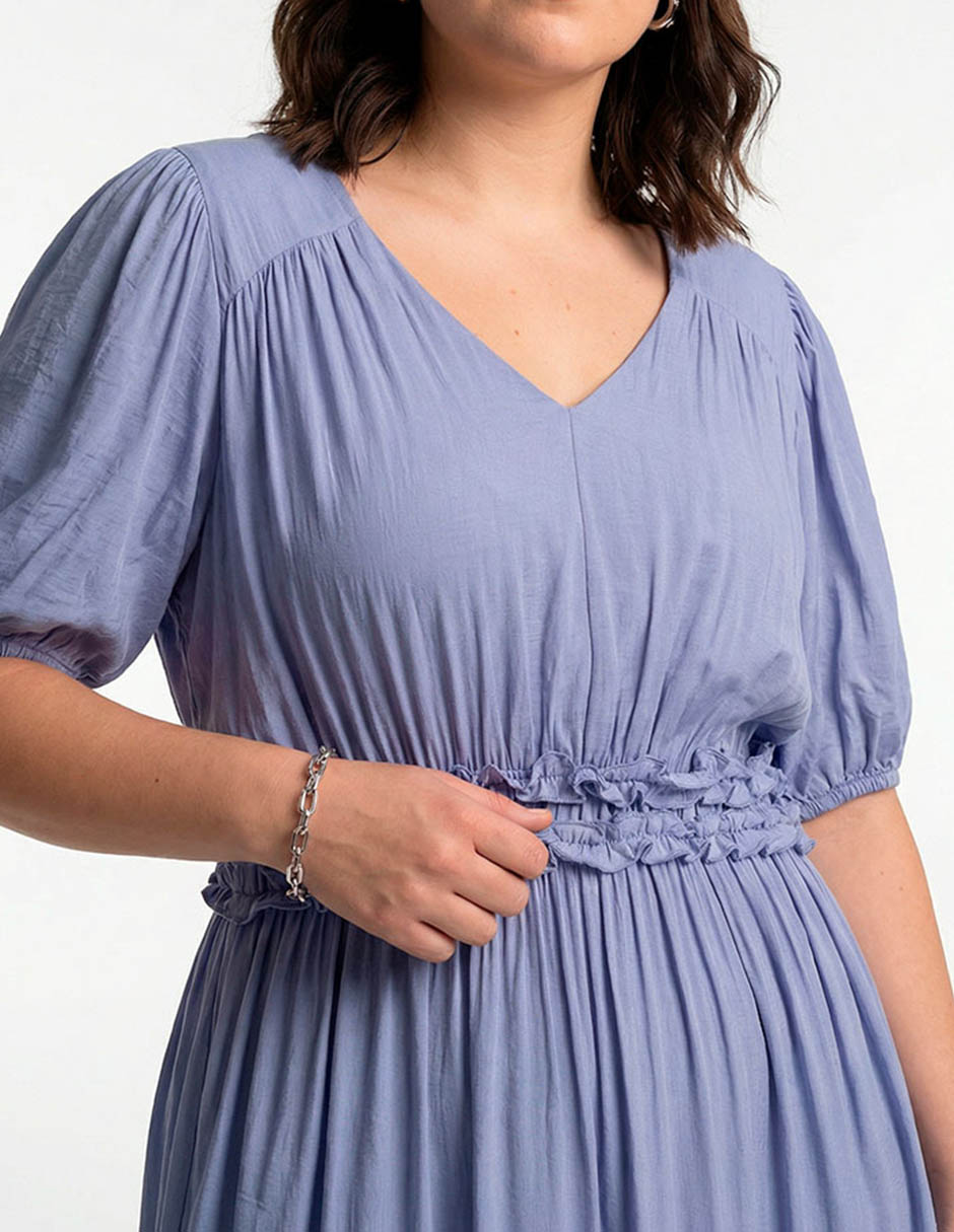 Vestido midi casual para mujer 4