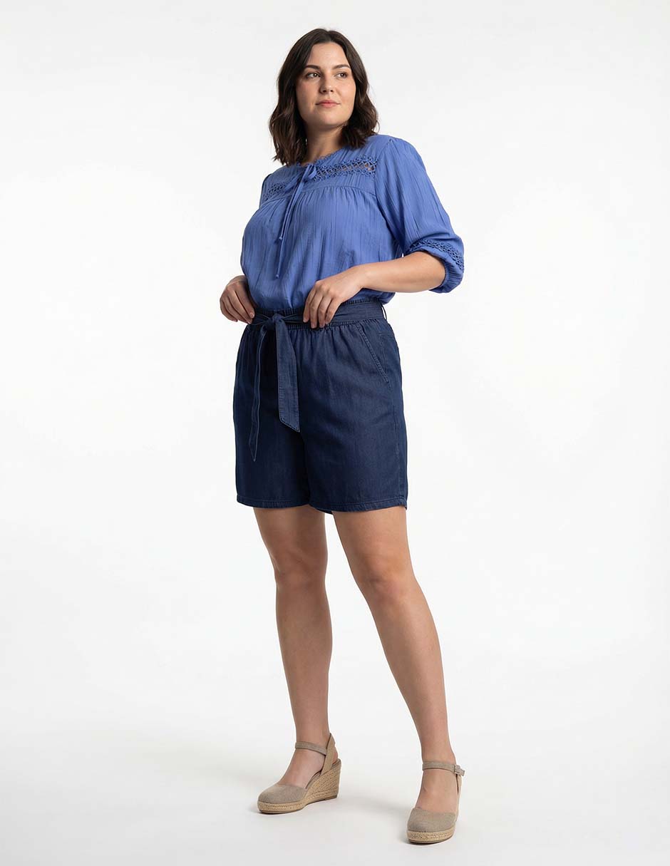 Short de mezclilla para mujer 6