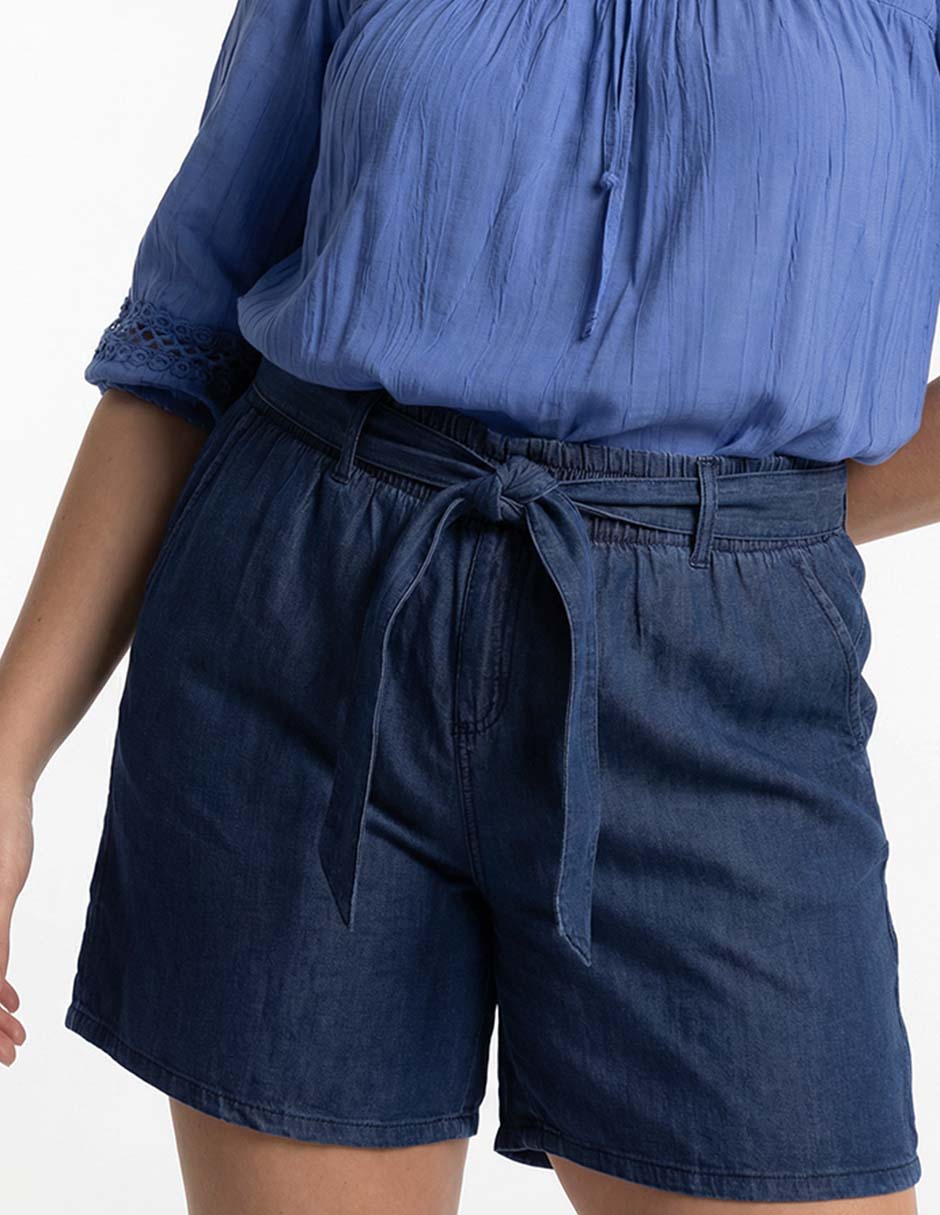 Short de mezclilla para mujer 7