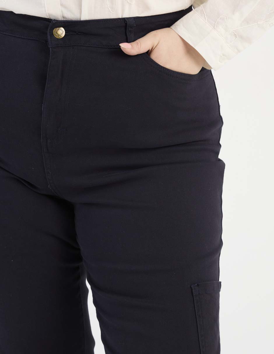 Jeans slim cintura baja para mujer 8