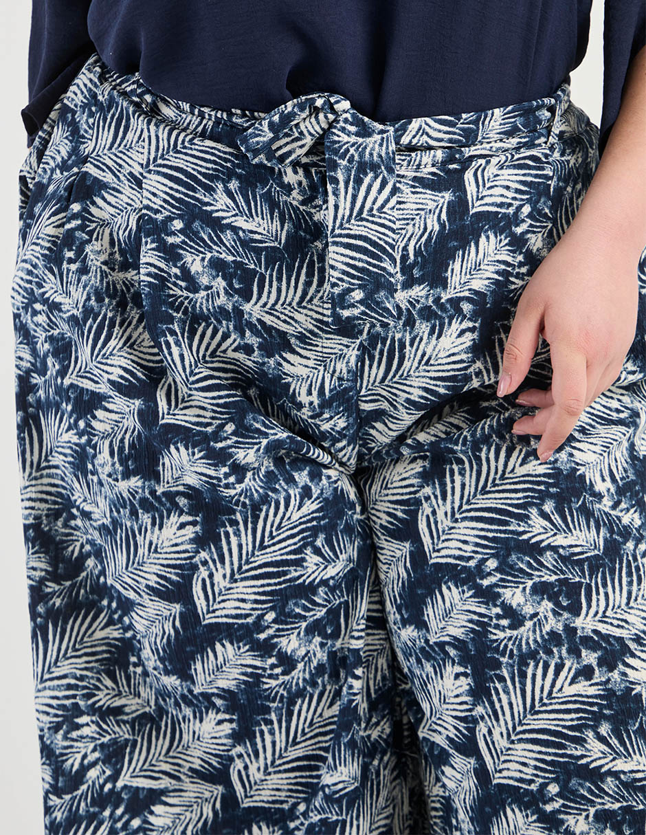 Pantalón relaxed amplio para mujer 4