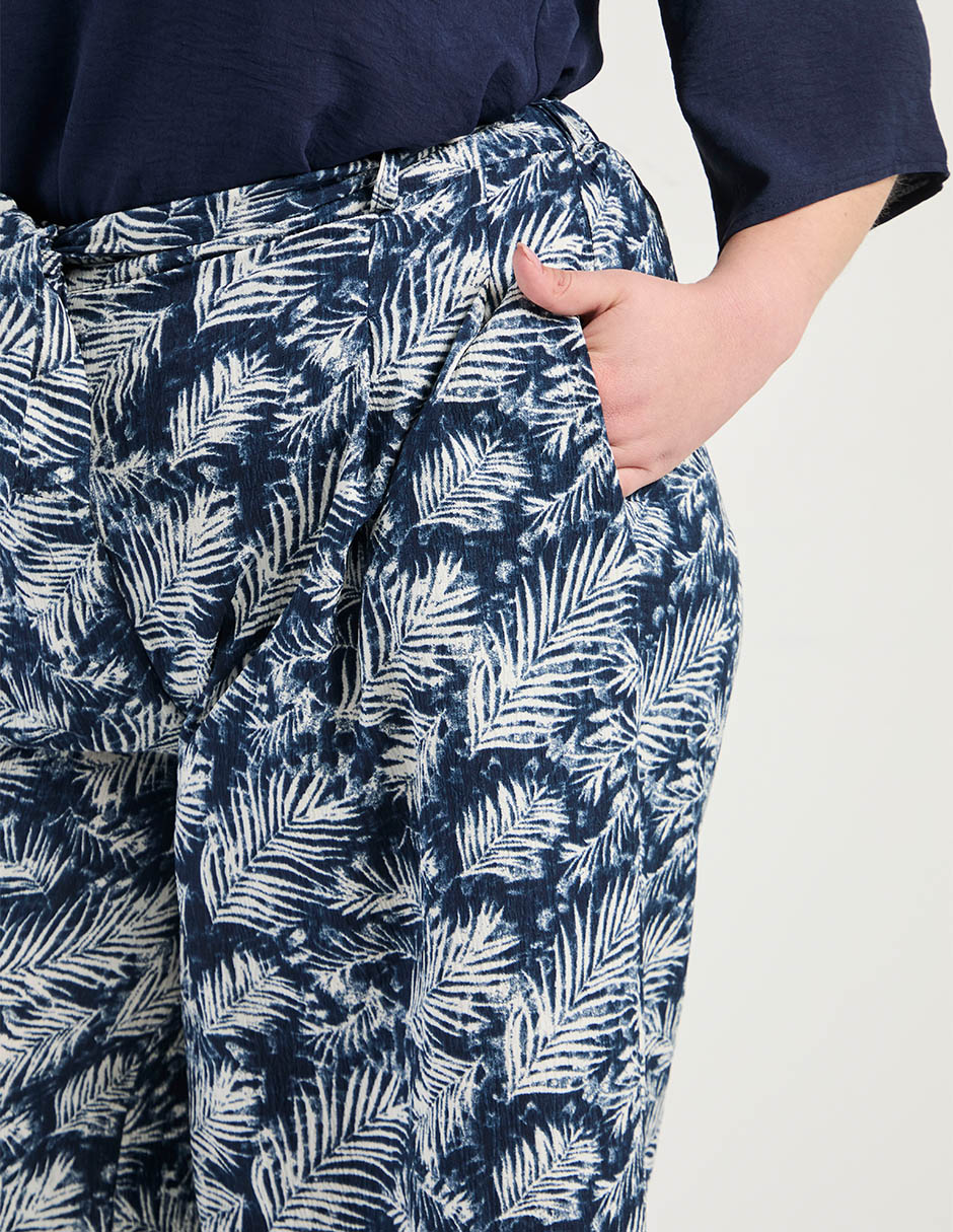 Pantalón relaxed amplio para mujer 5
