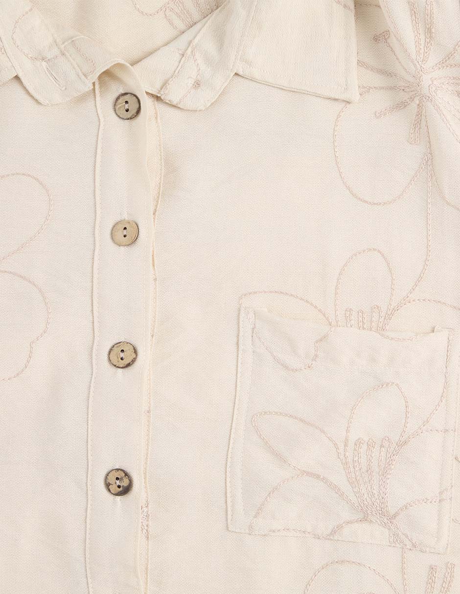 Blusa manga al codo para mujer 4