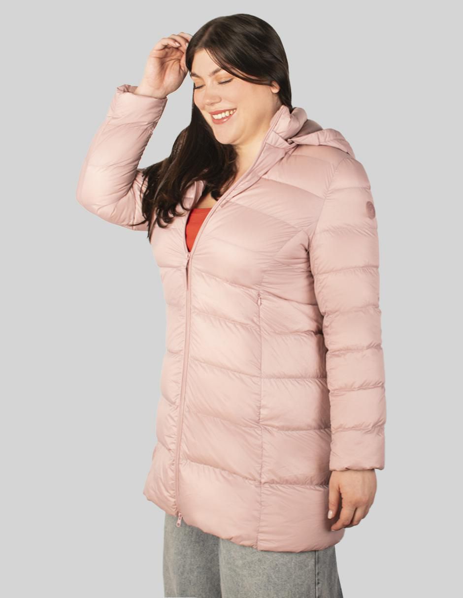 "chamarra" capitonada greenlander no impermeable "de" poliéster "para mujer"