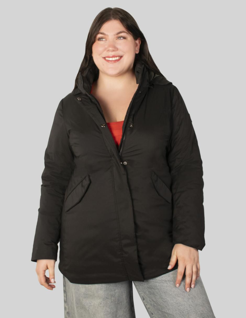 Chamarra parka para mujer
