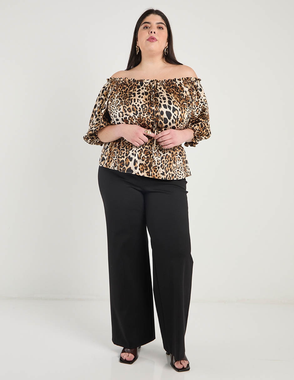 Blusa manga 3/4 para mujer 2