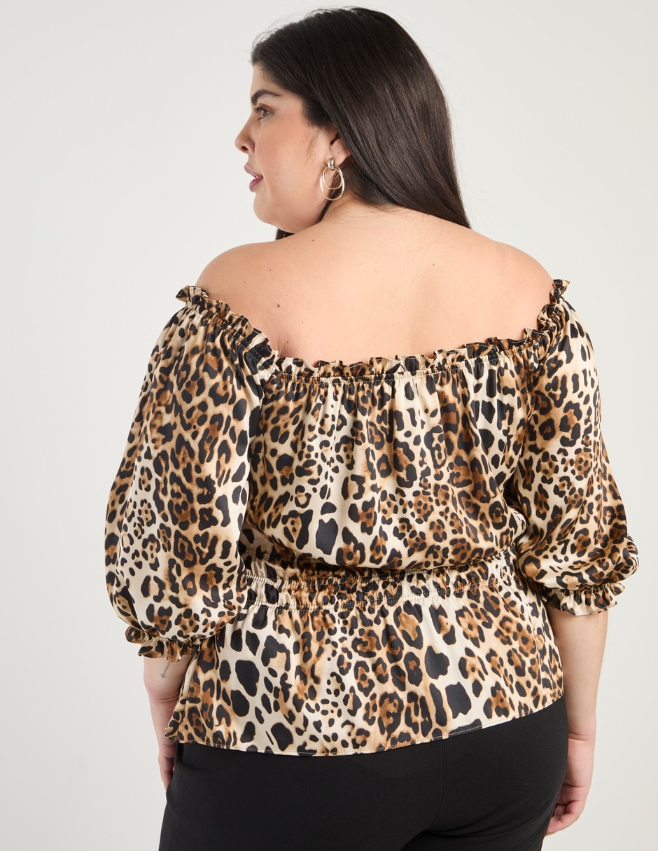 Blusa manga 3/4 para mujer 6