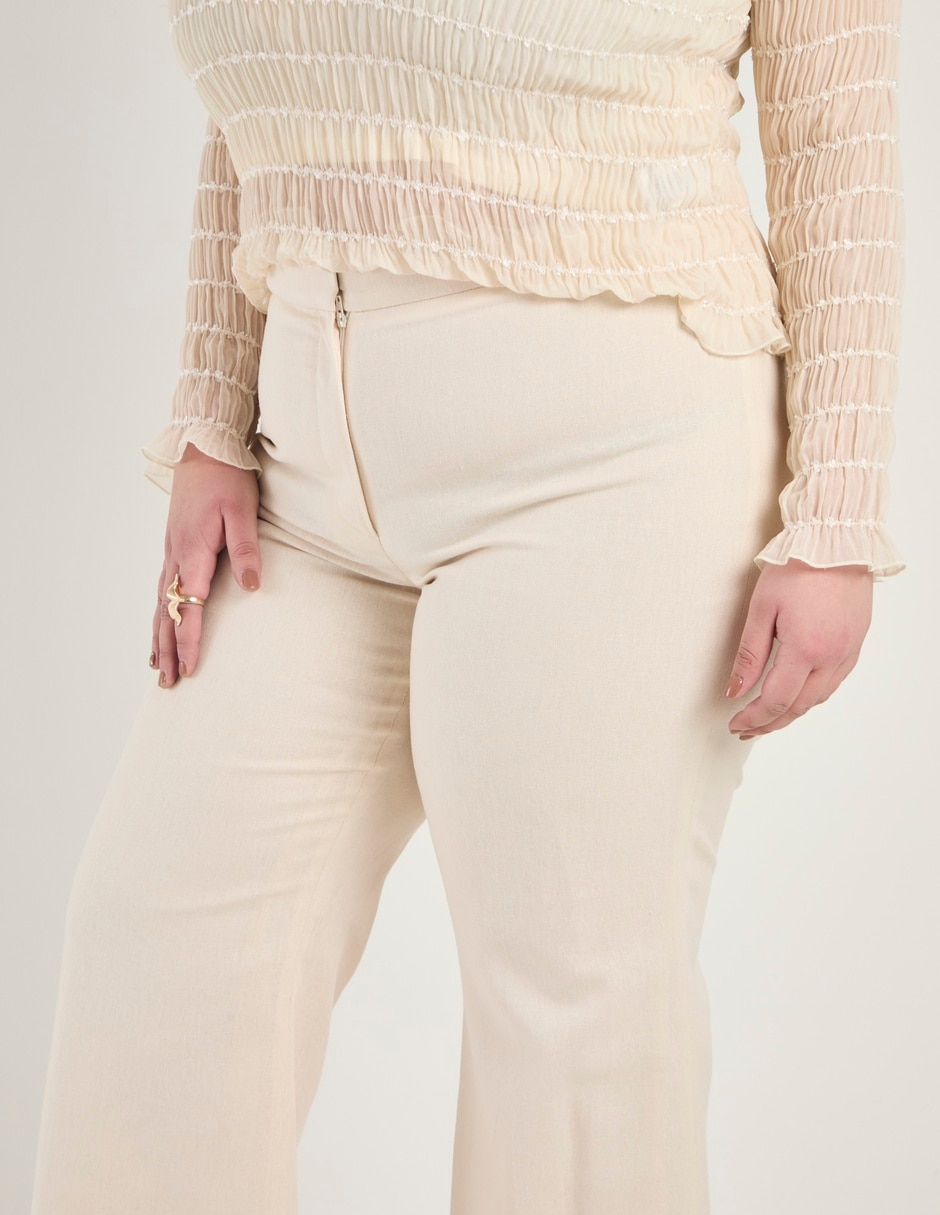 Pantalón straight para mujer 5