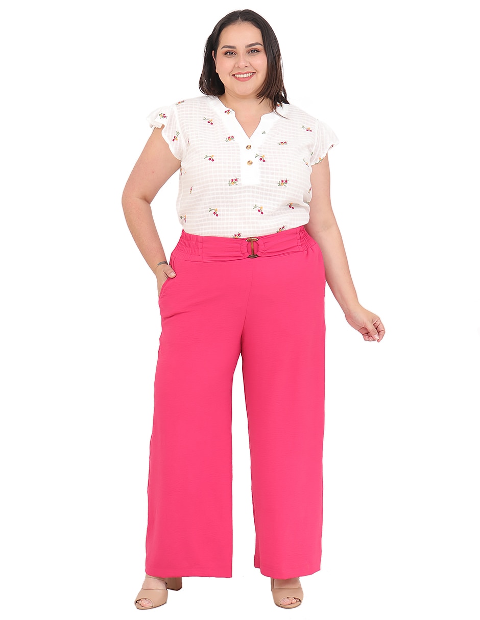 Pantalón de vestir straight para mujer 5