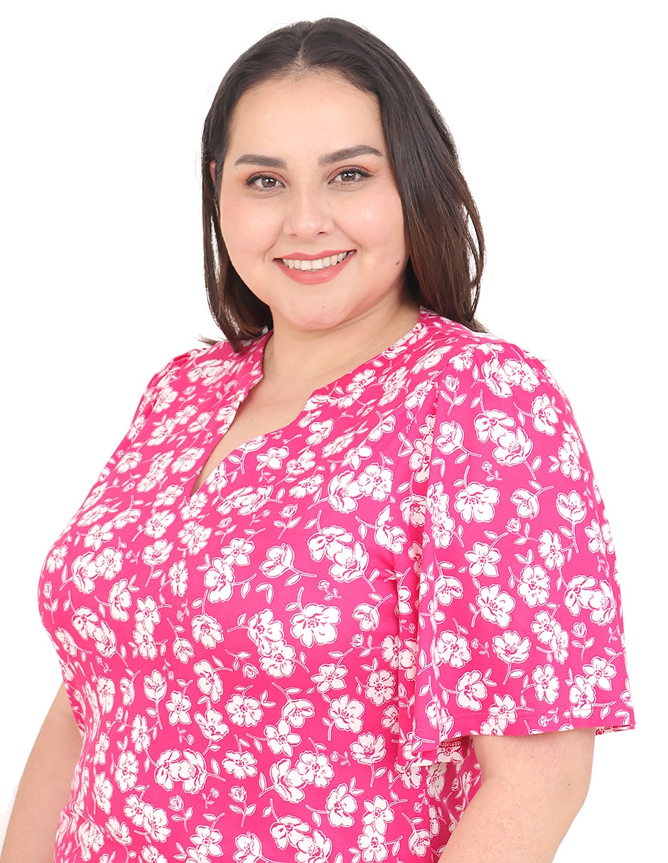 Blusa Grupo Bromelia manga corta para mujer 5
