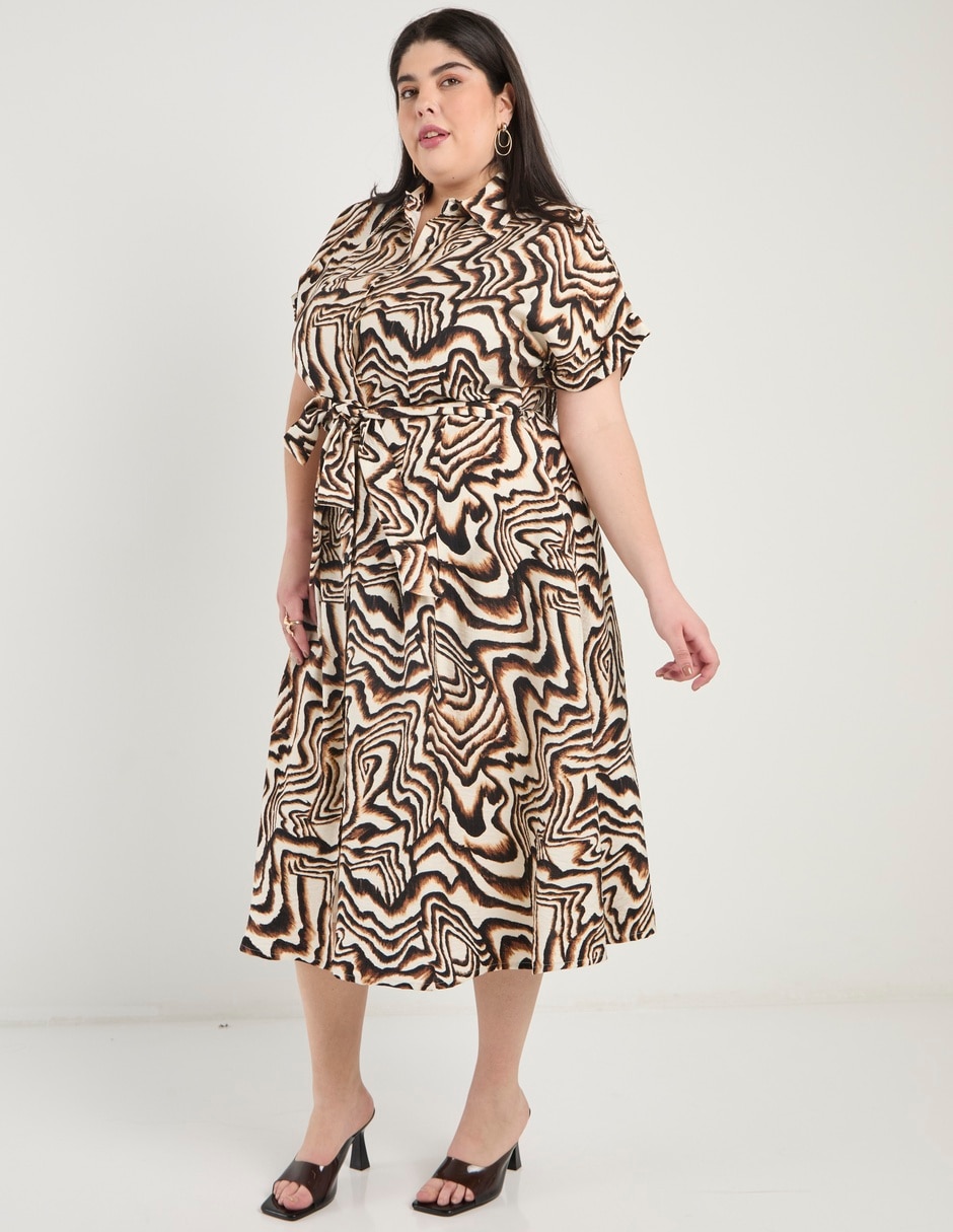 Vestido midi casual para mujer 2