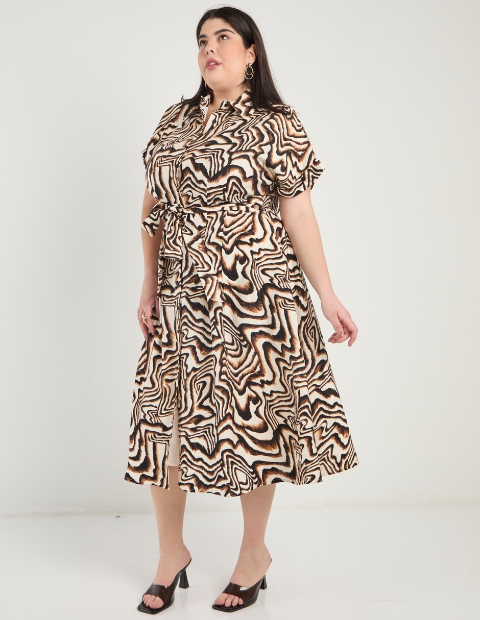 Vestido midi casual para mujer 3