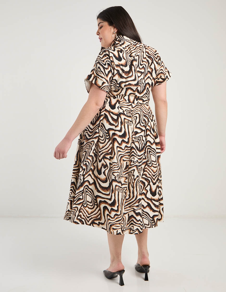 Vestido midi casual para mujer 7