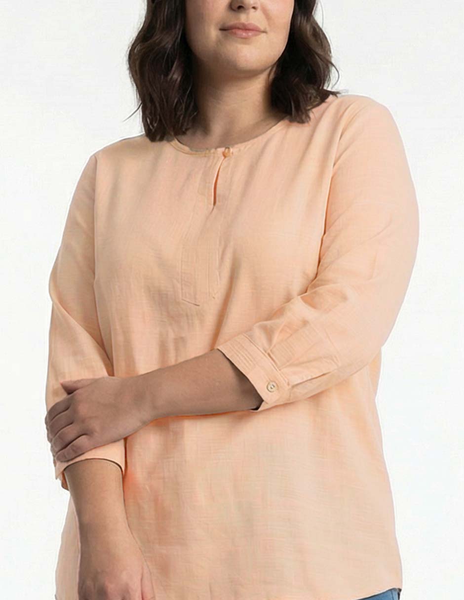 Blusa manga al codo para mujer 12