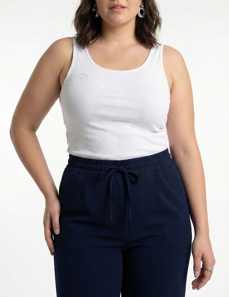 Pantalón regular para mujer 4