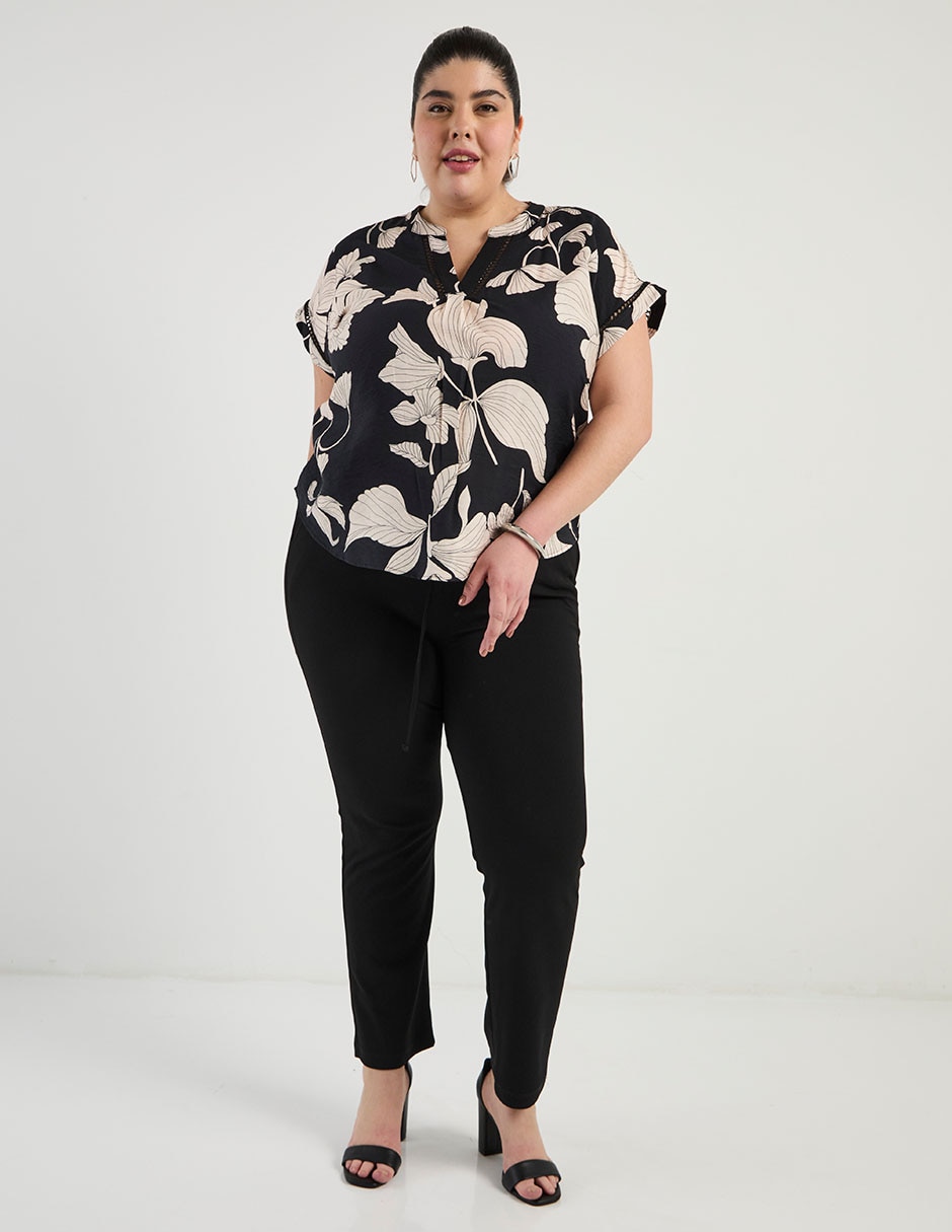 Pantalón chino slim para mujer 2