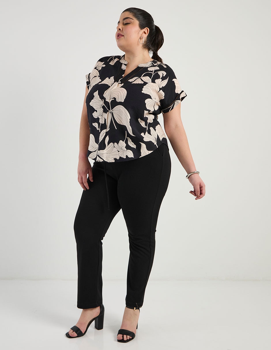 Pantalón chino slim para mujer 3