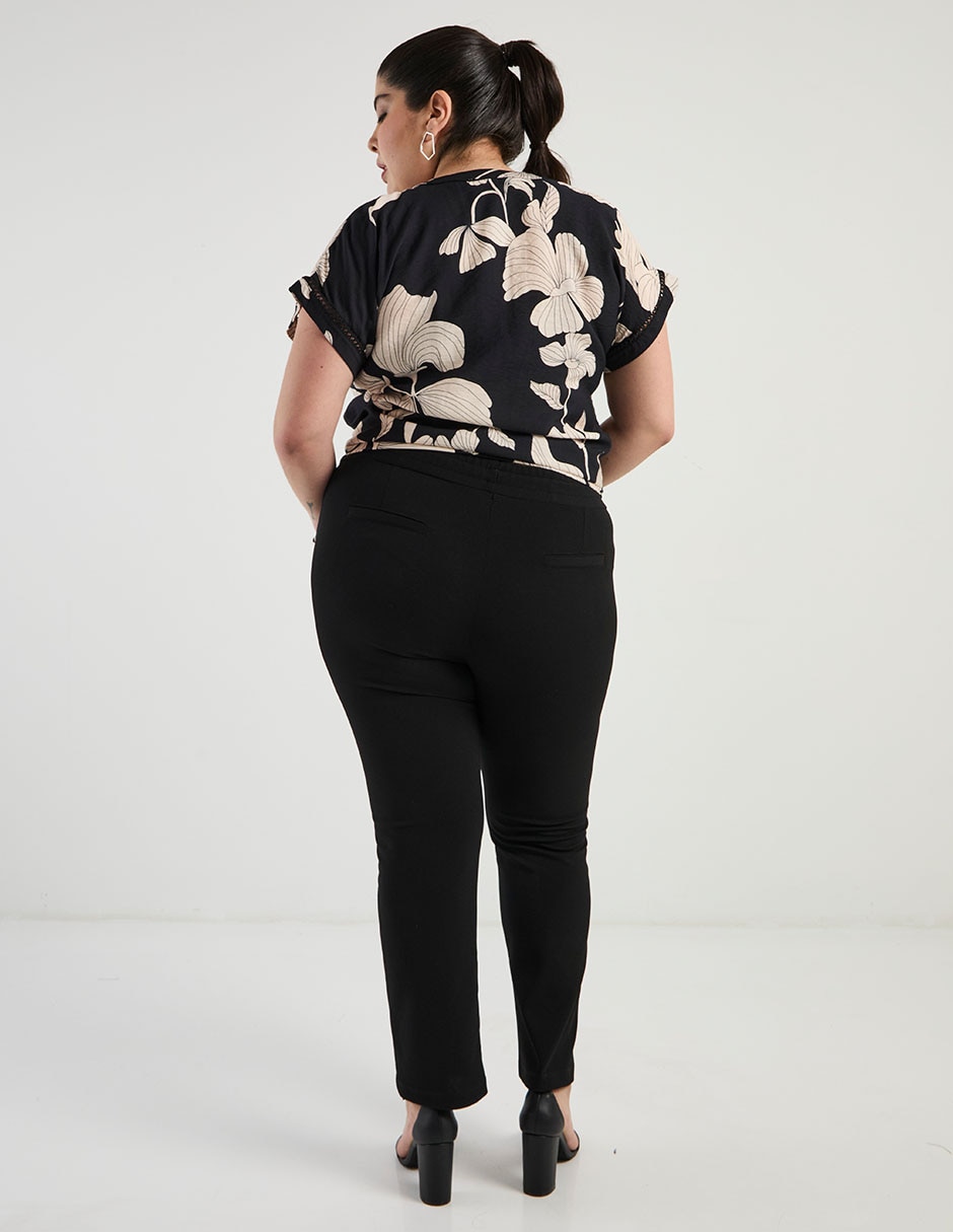 Pantalón chino slim para mujer 6