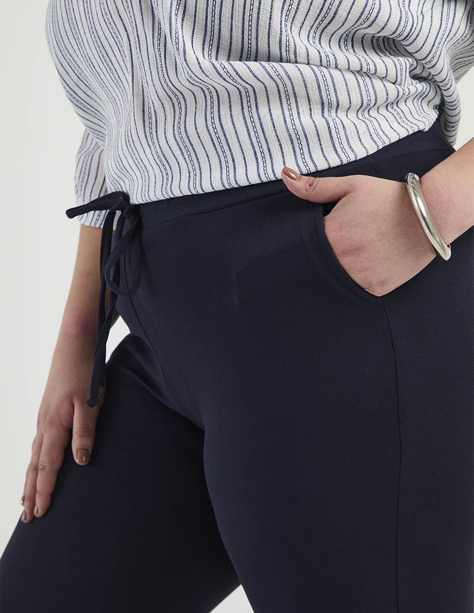 Pantalón chino Davinchy slim para mujer