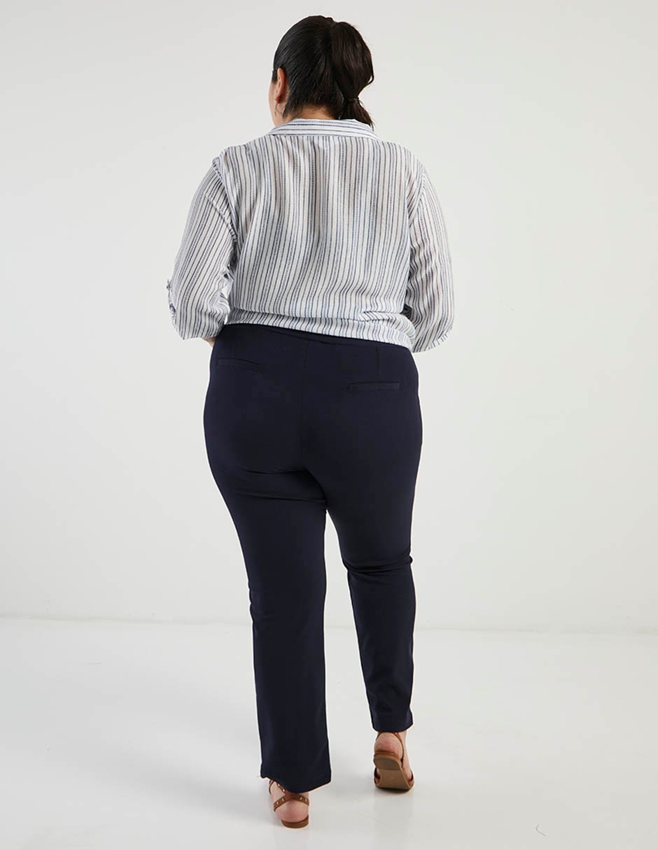Pantalón chino Davinchy slim para mujer