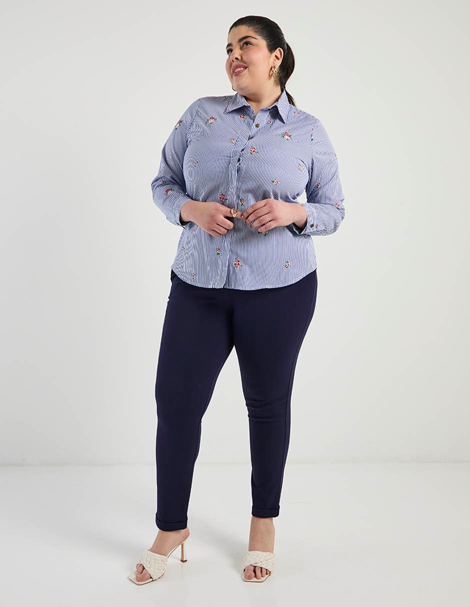 Pantalón slim para mujer 3