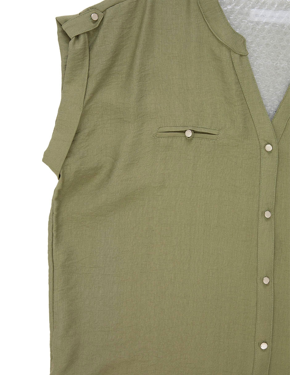 Blusa manga corta para mujer 5