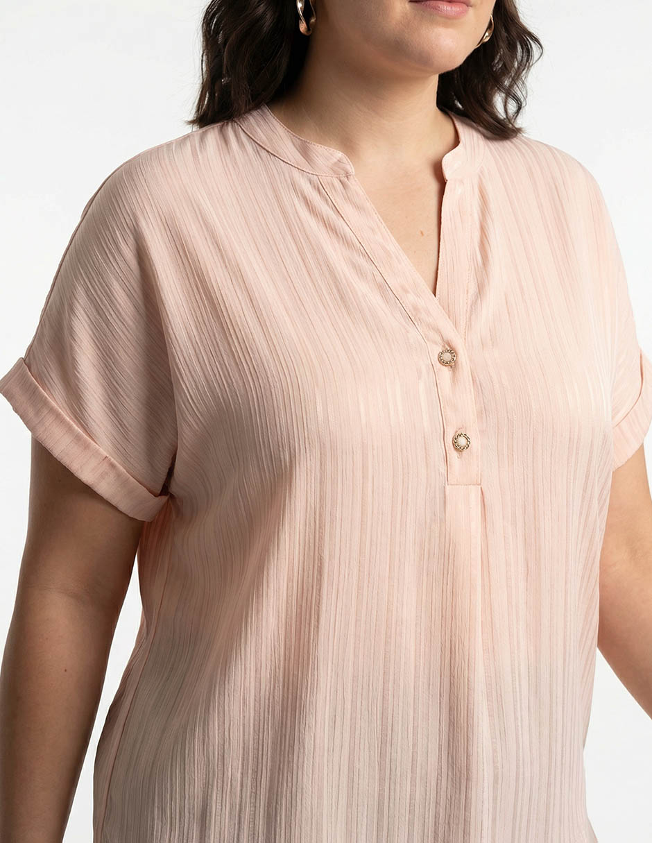 Blusa manga corta para mujer 12