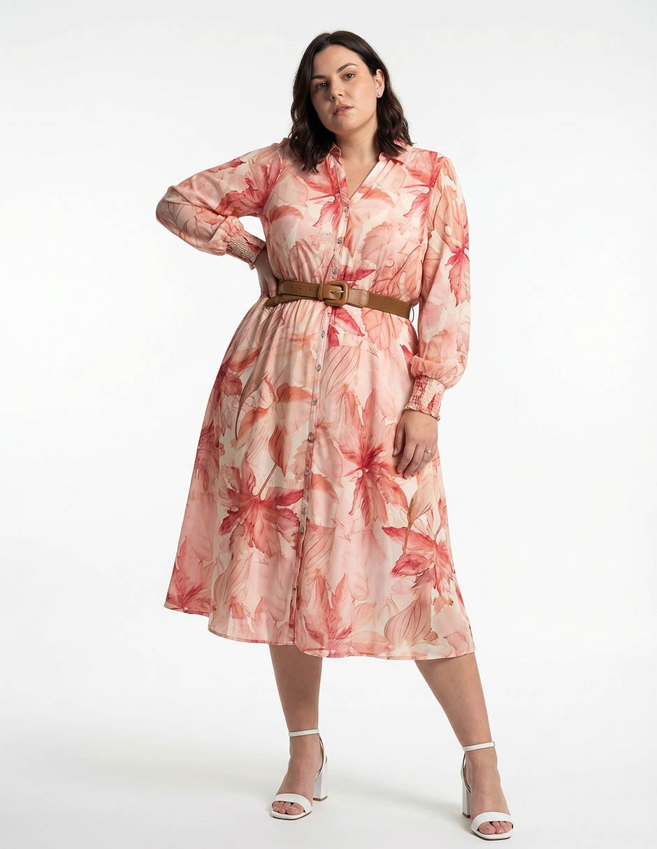Vestido largo casual para mujer 3