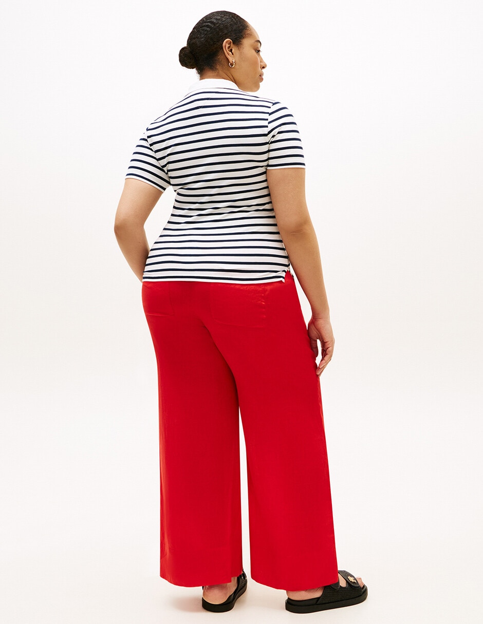 Playera tipo polo para mujer 4