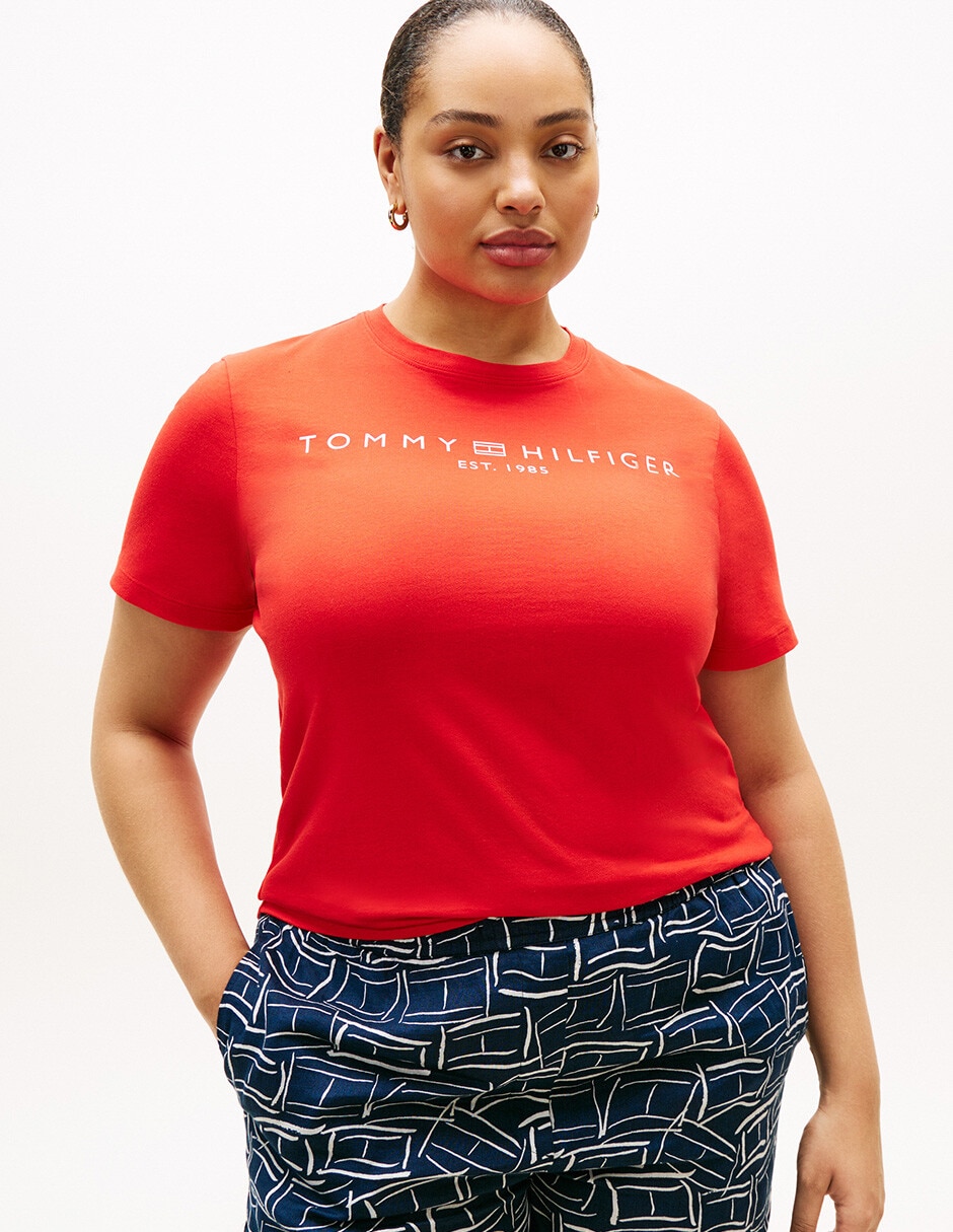 Playera manga larga cuello redondo para mujer Playera manga larga cuello redondo para mujer