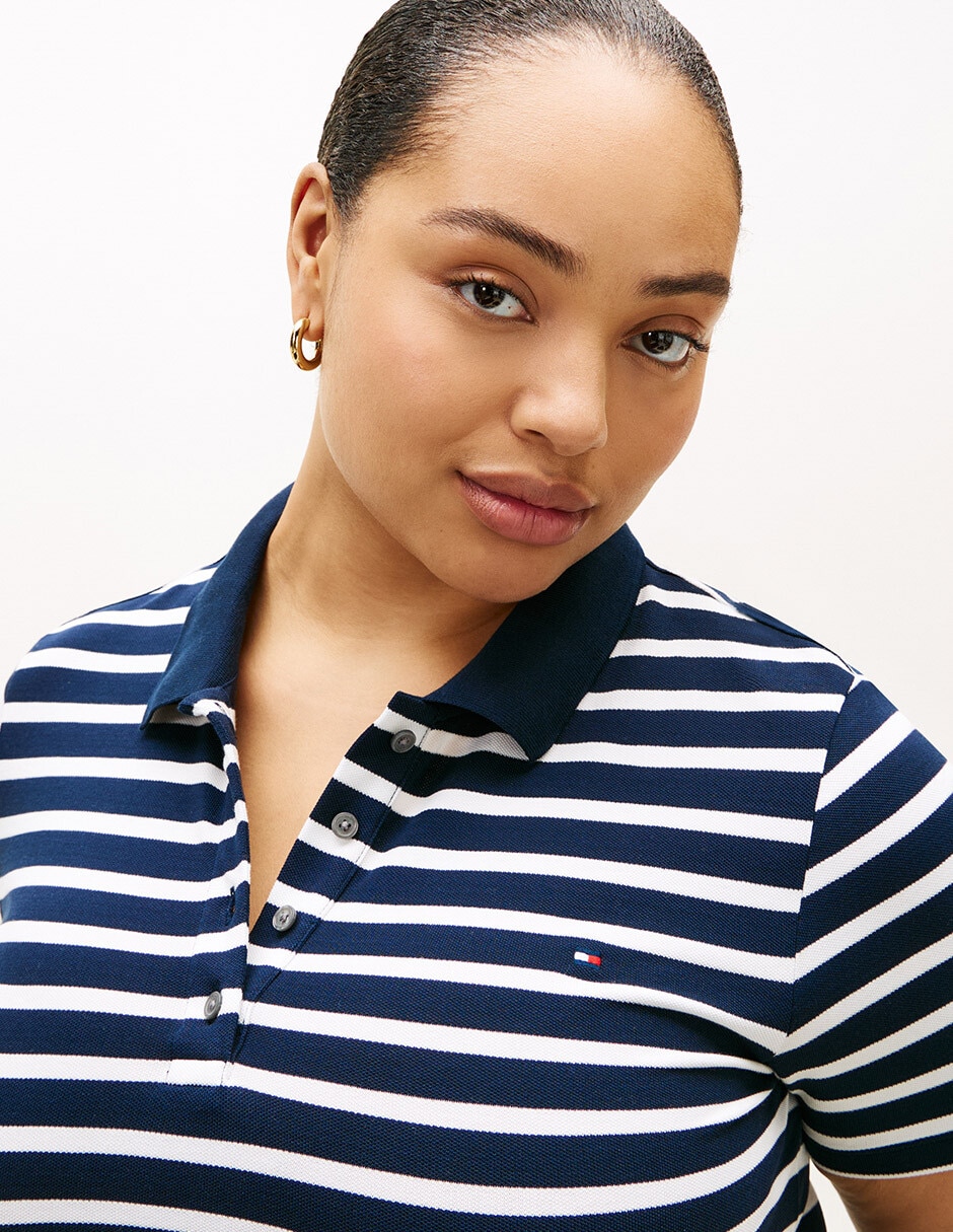 Playera tipo polo para mujer 2