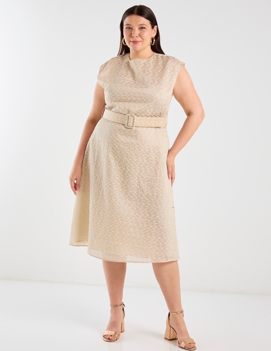 Vestido midi casual para mujer 7