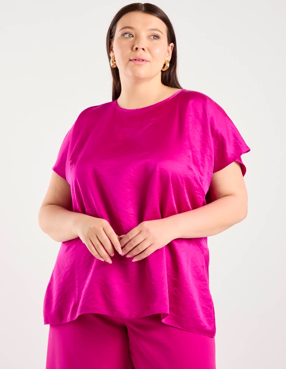 Blusa manga corta para mujer 6