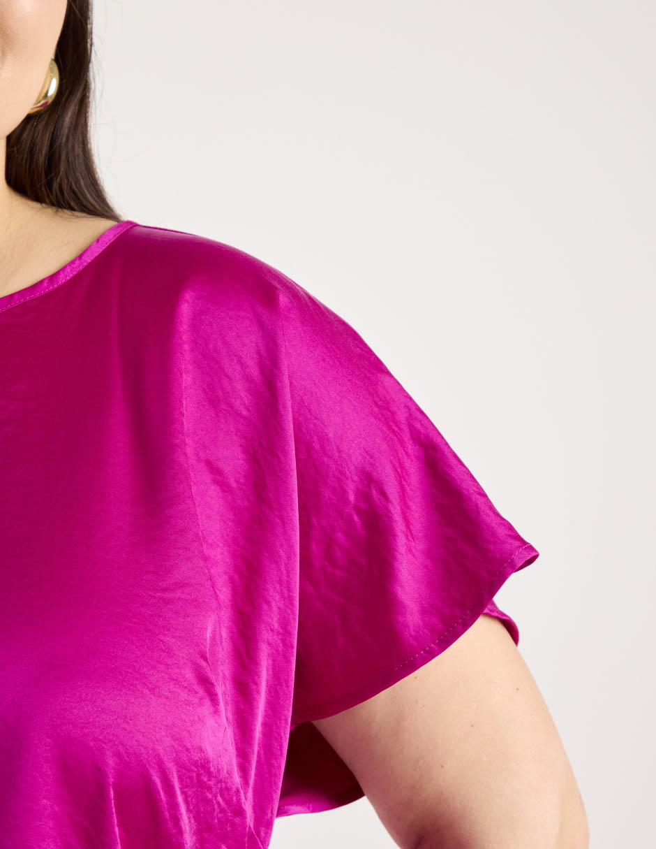 Blusa manga corta para mujer 9