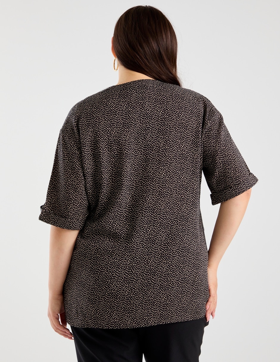 Blusa ninguno "manga" corta "para mujer" 15