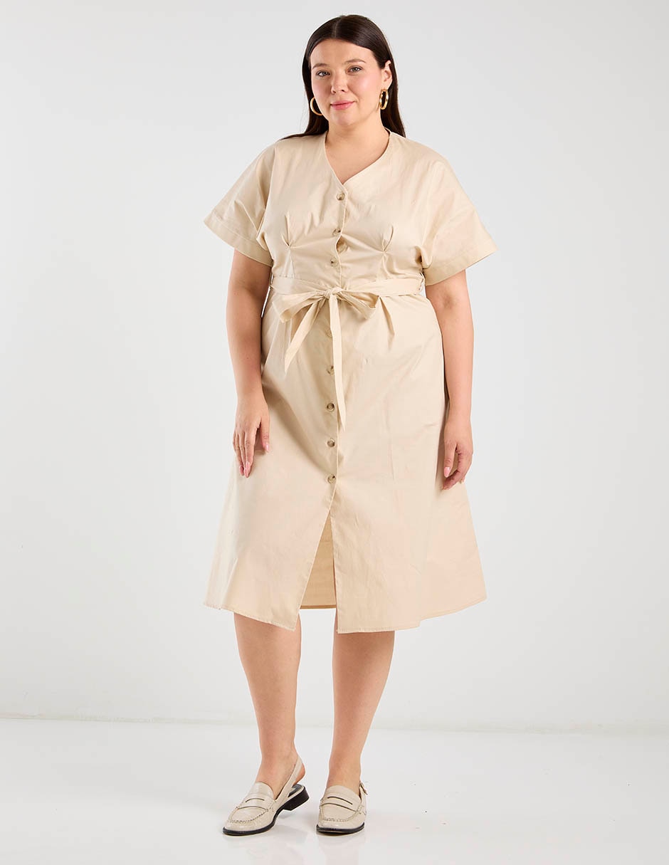 Vestido midi casual para mujer 12