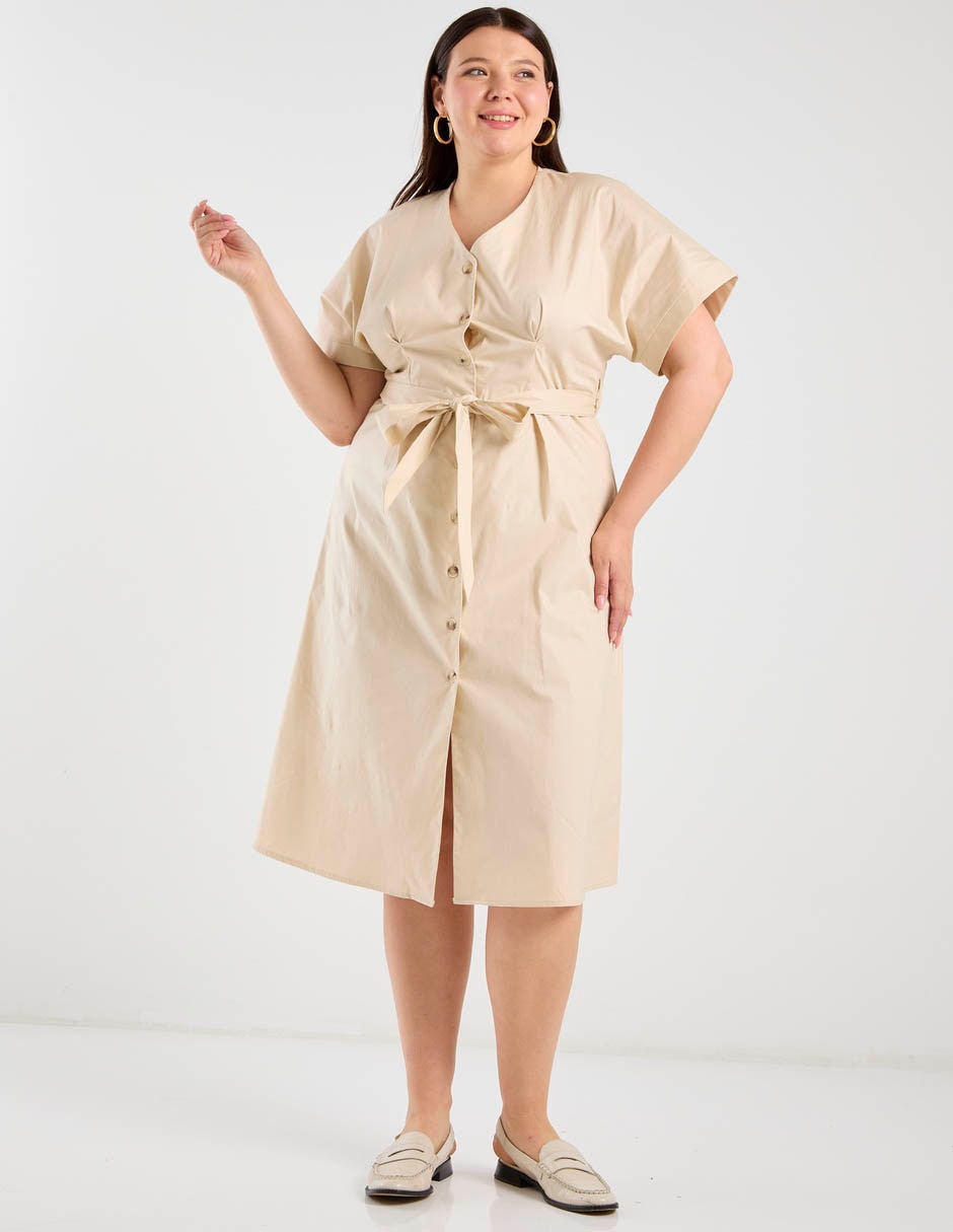 Vestido midi casual para mujer 13