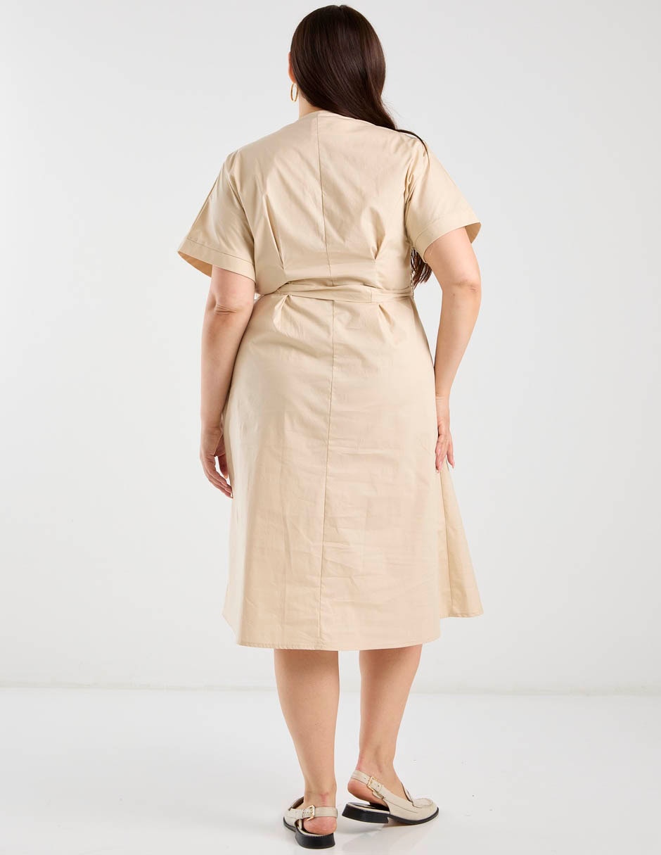 Vestido midi casual para mujer 16