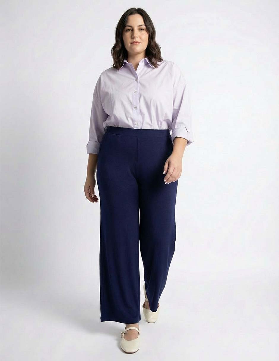 PANTALON DAVINCHY 177, 4X, AZUL MARINO