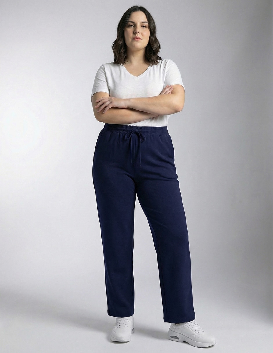 PANTALON DAVINCHY 179, 2X, AZUL MARINO