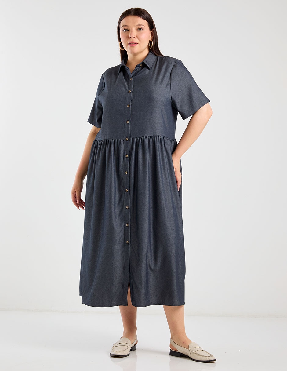 Vestido largo casual para mujer 4