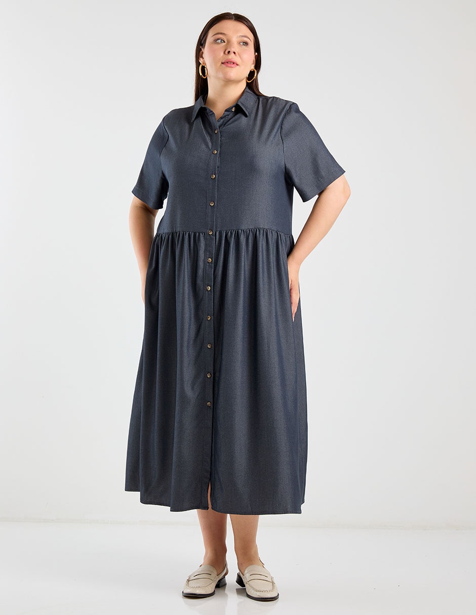 Vestido largo casual para mujer 5