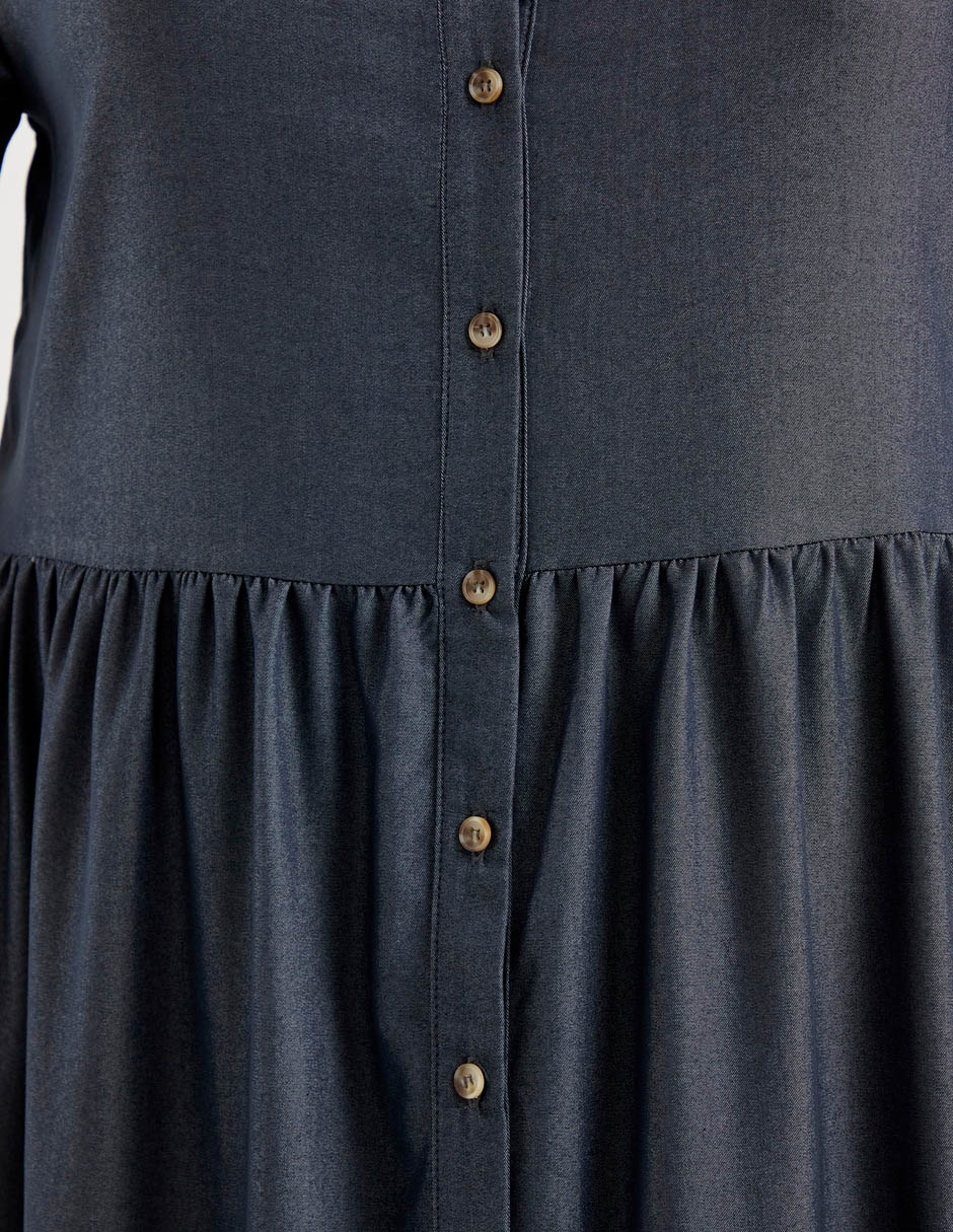 Vestido largo casual para mujer 7