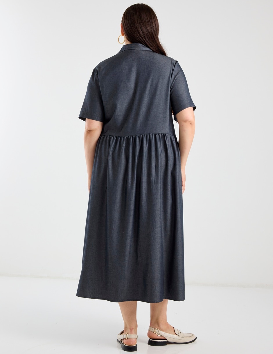 Vestido largo casual para mujer 8