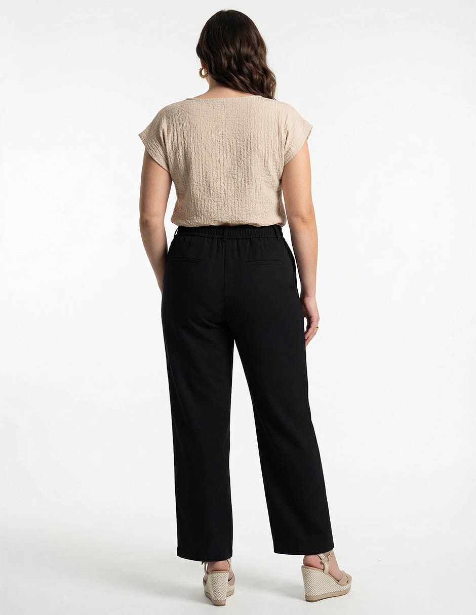 Pantalón easy pant straight para mujer 4