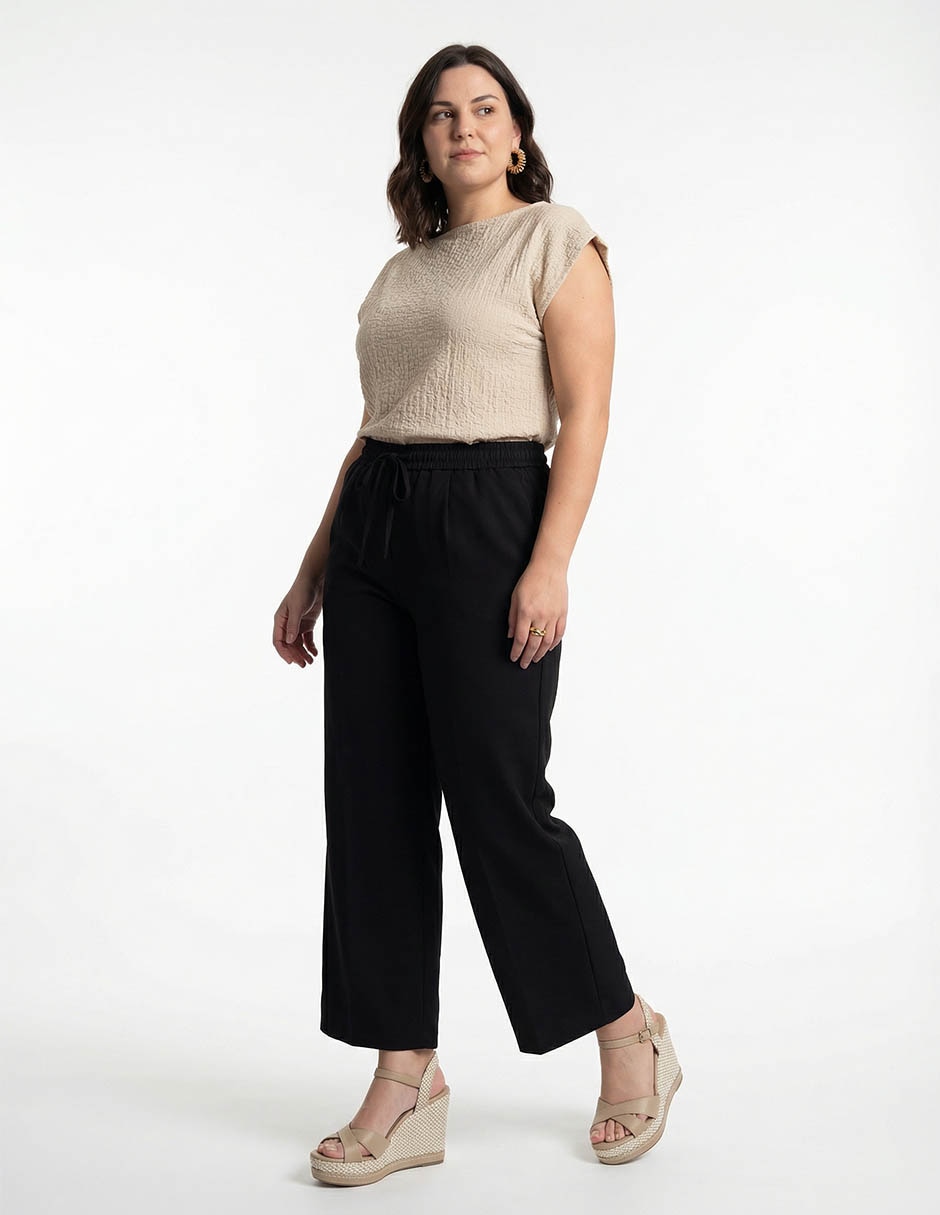 Pantalón easy pant straight para mujer 5