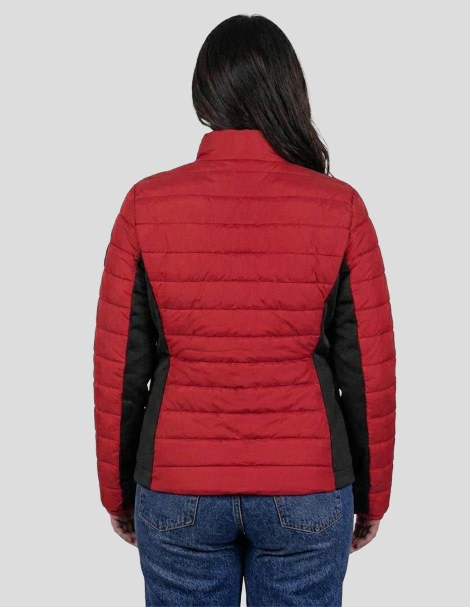 "chamarra" capitonada greenlander no impermeable "de" poliéster "para mujer"