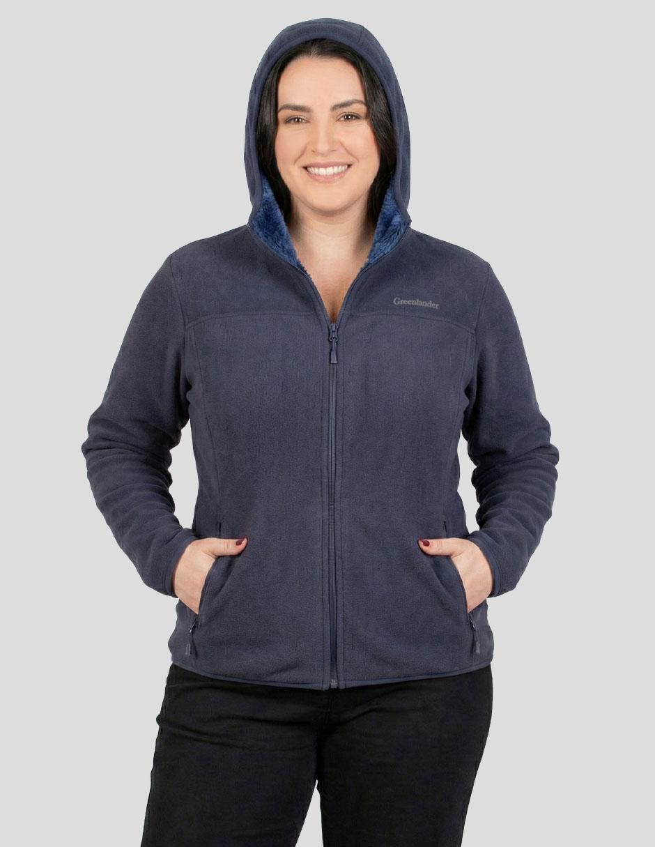 "sudadera" "con" con capucha greenlander sin familia o colección "para mujer"